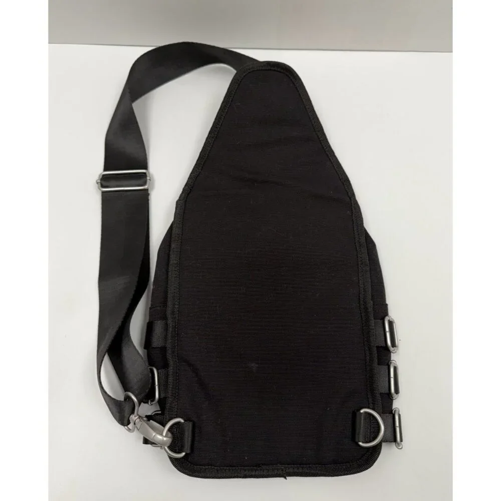 Disney Parks Nightmare Before Christmas Jack Black Canvas Sling Bag Backpack